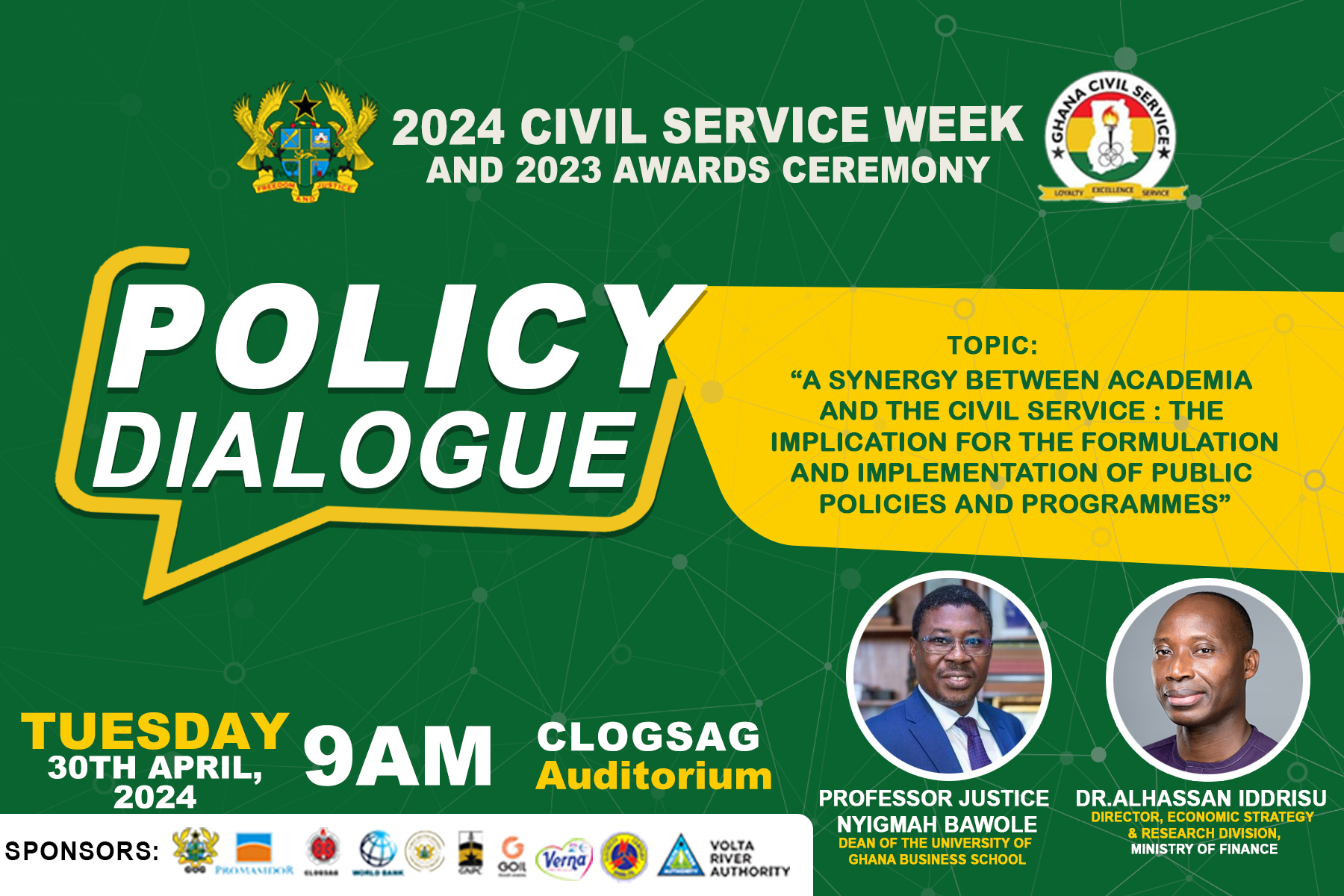2024 Civil Service Week and 2023 Awards Ceremony Policy Dialogue
